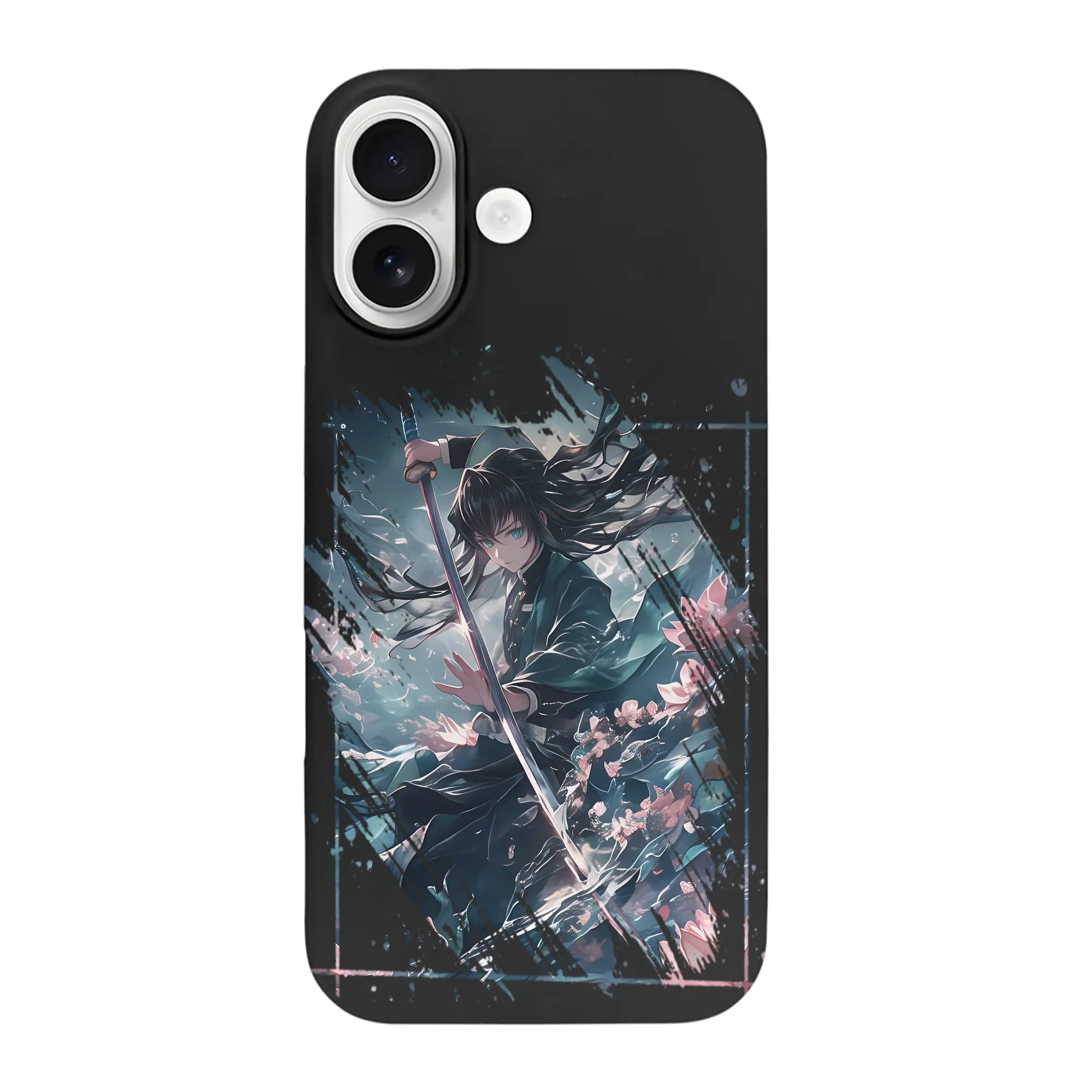 鬼滅の刃 グッズ,時透 無一郎 - iPhone 17 シリーズ シリコンケース 薄型 耐衝撃 指紋防止 ソフトタッチカバー 精密フィット 傷防止 保護ケース iPhone 17/17 Air/17 Pro/17 Pro Max 対応